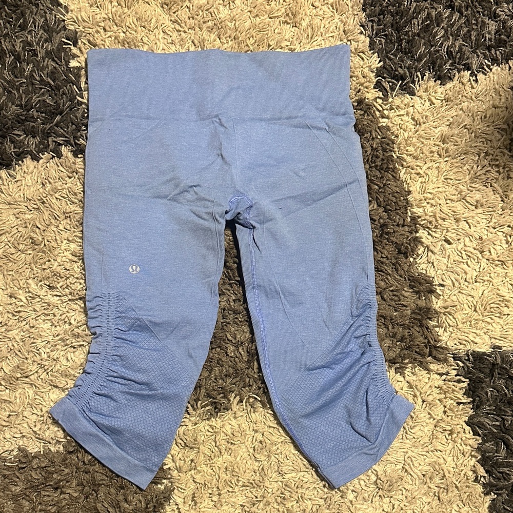 lululemon athletica Blue Capris